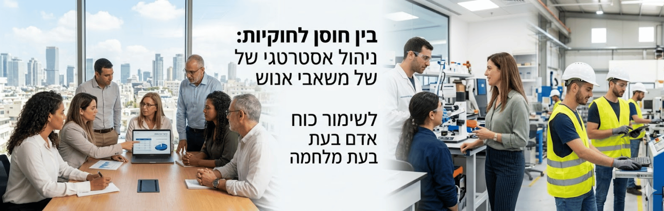 ניהול משאבי אנוש בזמן מלחמה