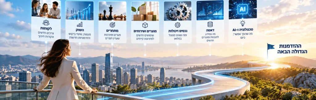 מזהים את ההזדמנות הגדולה הבאה: כך בונים מנוע צמיחה חדש
